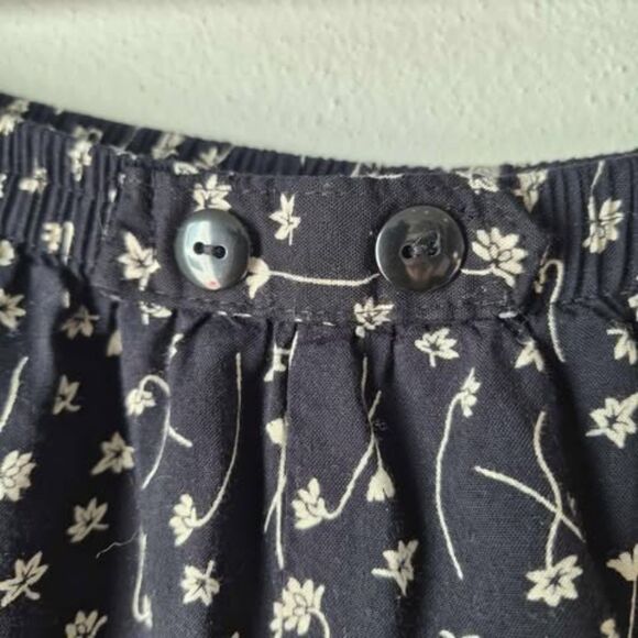 Bentley Plus Stretchy Floral Pants Vintage Soft Girl Casual Trousers - Picture 3 of 6